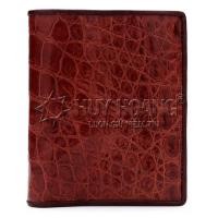 ราคา กระเป๋าสตางค์หนังจระเข้แนวตั้งผู้ชายสีน้ําตาลแดง ปริญญาเอก2229 (57706100987)