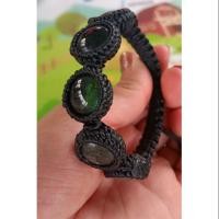 ราคา สร้อยข้อมือเชือกถักไหลน้ำพี้ 5 เม็ด (4027503794)