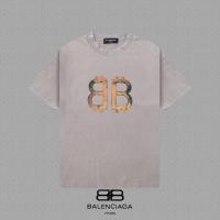 ราคา Balenciga เสื้อยืดแขนสั้นคอกลม สไตล์หลวม breathable เหมาะสำหรับฤดูใบไม้ผลิและงานกีฬา (48106407729)