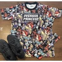 ราคา ชุดเซท เสื้อ & กางเกงเลคกิ้ง ลาย Oversize Princess (1583403774)
