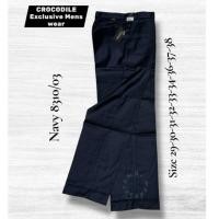 ราคา Original Crocodile Mens Regular Fit Wool Basic Pants (42227093724)