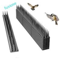 ราคา FUSIONEDGE 8/12pcs Bird Scarer Repeller, Anti Climb Long Lasting Anti Bird Spike Strip, รั้วเครื่องมือหลังคากันน้ําสี่เหลี่ยมผืนผ้าReusable Pigeon Deterrent Spikesรั้วสวน (50506375618)