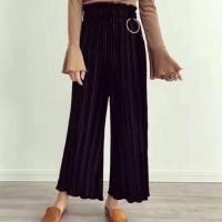 ราคา กางเกงพลีทอัดกลีบกำมะหยี่ (263535503)