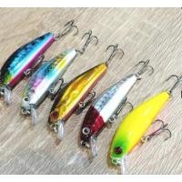 ราคา [คนตกปลา]เหยื่อปลอม งานUL ปลั๊ค ขนาด5.5cm น้ำหนัก6.7g เคาะกระพง กระสูบ ช่อน จัดไปครับ.. (3054729143)