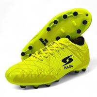 ราคา HARA Sport รุ่น Astro รองเท้าสตั๊ดหุ้มข้อ หน้ากว้าง รองเท้าฟุตบอล รุ่น F31 สีเหลืองมะนาว (29660313978)
