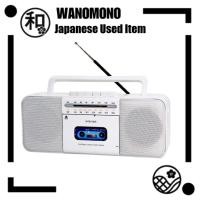 ราคา [Used Item] WISCENT Cassette player, radio cassette player, cassette tape player, AM/FM/SW compatible, with tape playback and recording function Ship from Japan [Japanese Quality] (26335574862)