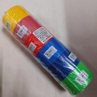 ราคา เทปกาวผ้าคละสี 6 ม้วน ความยาว 5 หลา เทปผ้ากาวคละสี Cloth Adhesive Tape – 6 Rolls (2 inch x 5 yards) (41252770155)