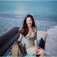ราคา เดรสสายเดี่ยว สีเขียวพาสเทล จากแบรนด์ @calico__official (6600984413)