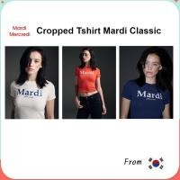 ราคา Mardi Mercredi Cropped Tshirt Mardi Classic (Red White, White Navy, Navy White, Black White) (42955013309)