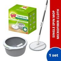 ราคา 3M Scotch Brite Single Spin Mop พร้อมรีฟิลม็อบไมโครไฟเบอร์ / รีฟิลม็อบไมโครไฟเบอร์เดี่ยว (56800375092)