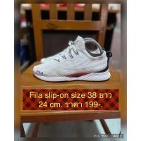 ราคา Fila slip-on งานสวยส่งต่อ (18067517555)