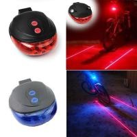 ราคา ไฟท้ายจักรยาน (5LED + 2Laser) (5950579906)