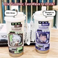 ราคา Tumbler Hoyo Genshin Impact Chibi 500ml สแตนเลส 316 ฟางแบบพกพาขวดดื่มความงาม (47602943869)