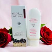 ราคา 3W Clinic Crystal White Milky Body Lotion 150g โลชั่นน้ำนมปรับผิวขาวกระจ่างใสทันที เนียนนุ่ม ชุ่มชื้น ไม่เหนียวเหนอะหนะ (52055677633)