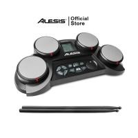ราคา Alesis Compactkit 4 กลองไฟฟ้า กลองชุดไฟฟ้า ขนาดกระทัดรัด พกพาสะดวก Tabletop Electronic Drum Kit (4441981204)