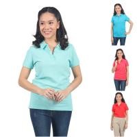 ราคา ZENTURY MAX เสื้อโปโล ผู้หญิง ผ้าฝ้าย 100% แขนสั้น รุ่น LKP-3015 สีฟ้าอ่อน, ฟ้า, ชมพูแดง, ส้ม (1910303510)