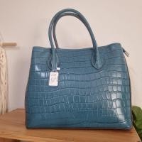 ราคา กระเป๋า​Tote หนังจระเข้​แท้ มือหนึ่งป้ายห้อย (24032184148)