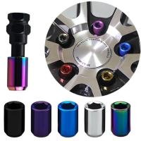 ราคา Universal 32mm Stainless Steel Extended Wheel Lug Nuts 20 Pieces Racing Car Steel Wheel Nuts M12 x (51454637796)