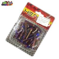 ราคา น๊อตแคร้งเครื่องชุด ไทเท หัวเจาะ WAVE125S WAVE125R สแตนเลสไทเท น๊อตแคร้ง น๊อตเครื่อง น๊อต น้อต BO SHOP (52353075267)