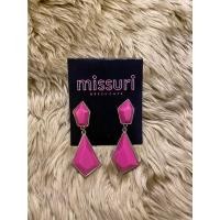 ราคา ต่างหูแฟชั่น สีชมพู มือ 2 (10350252564)