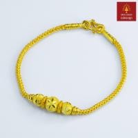 ราคา MTSGOLD สร้อยข้อมือ เกล็ดดาวปะคำจิก 2 สลึง / 20-4519 (5583902254)