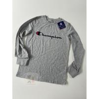 ราคา ใหม่ เสื้อยืดเด็กผู้ชาย แขนยาว Champion สีเทา เสื้อผ้าเด็กนำเข้า ของแท้ (27300417472)