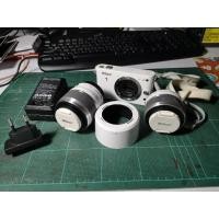 ราคา Nikon1​ j2​ มือสองครบกล่องพร้อมเลนส์สองตัวและถุงใส่เลนส์และใส่กล้องnikon (5445091559)