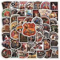 ราคา 10/30/50PCS Retro Motorcycle Girl Creative Helmet DIY Sticker Sticker Scrapbook Skateboard Guitar Bike Toy Sticker Whole (46902883186)