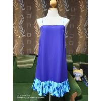 ราคา เดรสทรงปล่อย ชอปFlynow สีม่วงไซส์M (24626245185)