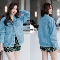 ราคา เสื้อแจ๊คเก็ตยีนส์ เสื้อแจ๊คเก็ตยีนส์ฟอกสี (27653116915)