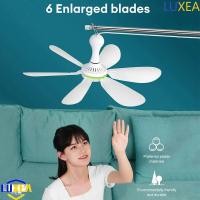 ราคา หรูหรา พัดลมไฟฟ้า,พร้อมรีโมทคอนโทรลพัดลมเพดานเงียบ,มินิ6ใบ4สปีดแขวนเต็นท์ตั้งแคมป์พัดลมหอพัก (45406487652)