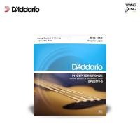 ราคา D'ADDARIO สายกีตาร์เบสโปร่ง 5 สาย รุ่น EPBB170-5 Phosphor Bronze-Long Scale (Yong Seng Music) (7622772528)