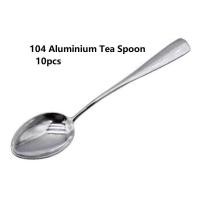 ราคา 10 ชิ้น / 104 ช้อนชาเงินอลูมิเนียมแมกโนเลีย/ Sudu Teh อลูมิเนียม (24219278504)