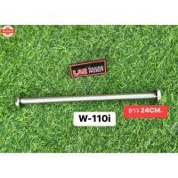 ราคา แกนสวิงอามเดิมเลส สำหรั WAVE125R/S/iไฟเลี้ยวังลม/WAVE-110iสแตนเลสแท้ใส่อามเดิมเวฟหัวแนกลึง งานกลึงมือ แกนตะเกียแต่งแกนอา (26640300699)