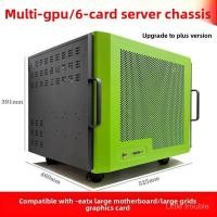 ราคา 6 GPU AI Deep Learning Server Workstation 6U Rackmount สําหรับเมนบอร์ด Dual EATX และ 6x NVIDIA GeForce RTX 4090 GPUs CNNC (41276927661)