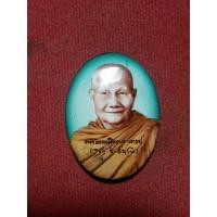 ราคา ล็อกเก็ต หลวงพ่อจรัญ วัดอัมพวัน จ.สิงห์บุรี ฉากสีเขียวรายละเอียด ด้านหลังฝังตะกรุด 3 ดอก และจีวรหลวงพ่อ (17298698628)