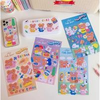 ราคา พร้อมส่ง สติ๊กเกอร์ milkjoy bentoy stickers ติดไอแพด สติ๊กเกอร์หมี สติ๊กเกอร์ติดโทรศัพท์ สติ๊กเกอร์ไดคัท (3991865978)