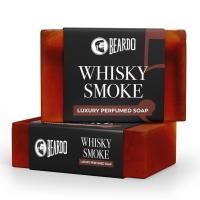 ราคา Beardo Whisky Smoke Perfumed Luxury Soap | Deep cleanses skin pores Refreshing Fragrance all day long (25338435053)