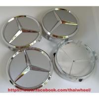 ราคา 4 ฝา ฝาครอบ Mercedes Benz เบนซ์ ML S E C GL GLK AMG ฝาครอบล้อ กลางแม็ก ดุม ดุมรถ ดุมล้อ ดุมแม็ก ฝาล้อ ฝาแม็ก (1617101811)