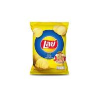 ราคา เลย์มันฝรั่งแผ่นหยักเกลือ LAYS 42 กรัมROCK SALT 42G. (18872304034)