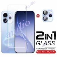 ราคา OPPO Reno15 Pro Max 5G 2in1 กระจกนิรภัยแบบเต็มหน้าจอป้องกันฟิล์มสําหรับOppo Reno 15 Pro Max 15ProMax 5Gโทรศัพท์ป้องกันหน้าจอฟิล์มสําหรับOppo Reno15Pro Max 5G (52553530804)