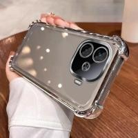 ราคา Four-มุมAnti-Fallป้องกันกรณีสําหรับIQOO Z9 5G IQOO Z9X Z9 Turbo Z9 Turbo + TPUนุ่มโทรศัพท์มือถือกรณีครอบคลุม (27265801265)