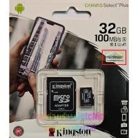 ราคา Kingston 32GB Canvas Select MicroSDHC Class 10 80r/10w MB/s Memory Card + SD Adapter (KT002/SDCS-32GB) แท้ประกันศูนย์ (6806922303)