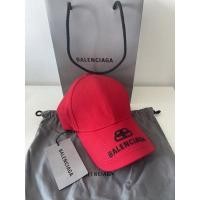 ราคา New Balenciaga cap ของใหม่สีแดงสด size L ( 59cm ) (17824286958)