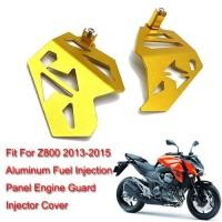 ราคา Fit For Kawasaki Z800 2013 2014 2015 Z800 Aluminum Fuel Injection Panel Engine Guard Injector Cover (45555604367)