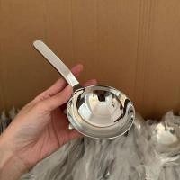 ราคา ช้อนน้ำซุปช้อนกลางแบบกลมหนาสแตนเลส18-10ญี่ปุ่น (26414295867)