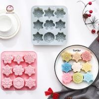 ราคา Myoloy แม่พิมพ์ซิลิโคนเกล็ดหิมะ 3D,คริสต์มาสฤดูหนาวเกล็ดหิมะFondantแม่พิมพ์สําหรับตกแต่งเค้ก,Cupcake Topper,ลูกอม,ช็อกโกแลตTH (42363558640)