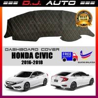 ราคา ฝาครอบแดชบอร์ดรถ Dash Mat สําหรับ Honda Civic 2016-2018 (57803601120)