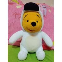 ราคา ตุ๊กตาหมีพูห์ใส่ฮู๊ดสีขาว ใส่ฮู้ดอียอ งานเก่าหายาก 8 นิ้ว (7154380817)