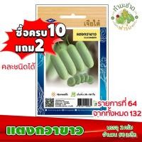 ราคา （เมล็ด）[10แถม2] เจียไต๋ เมล็ดพันธุ์ แตงกวาขาว Cucumber ประมาณ 100 เมล็ด ตราเจียไต๋ เมล็ดพันธุ์ผักสวนคร/งอก (19775719296)